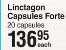 Linctagon Capsules Forte 20 Capsules-Each