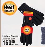 Heat Holders Ladies Gloves Assorted Sizes-Per Pair