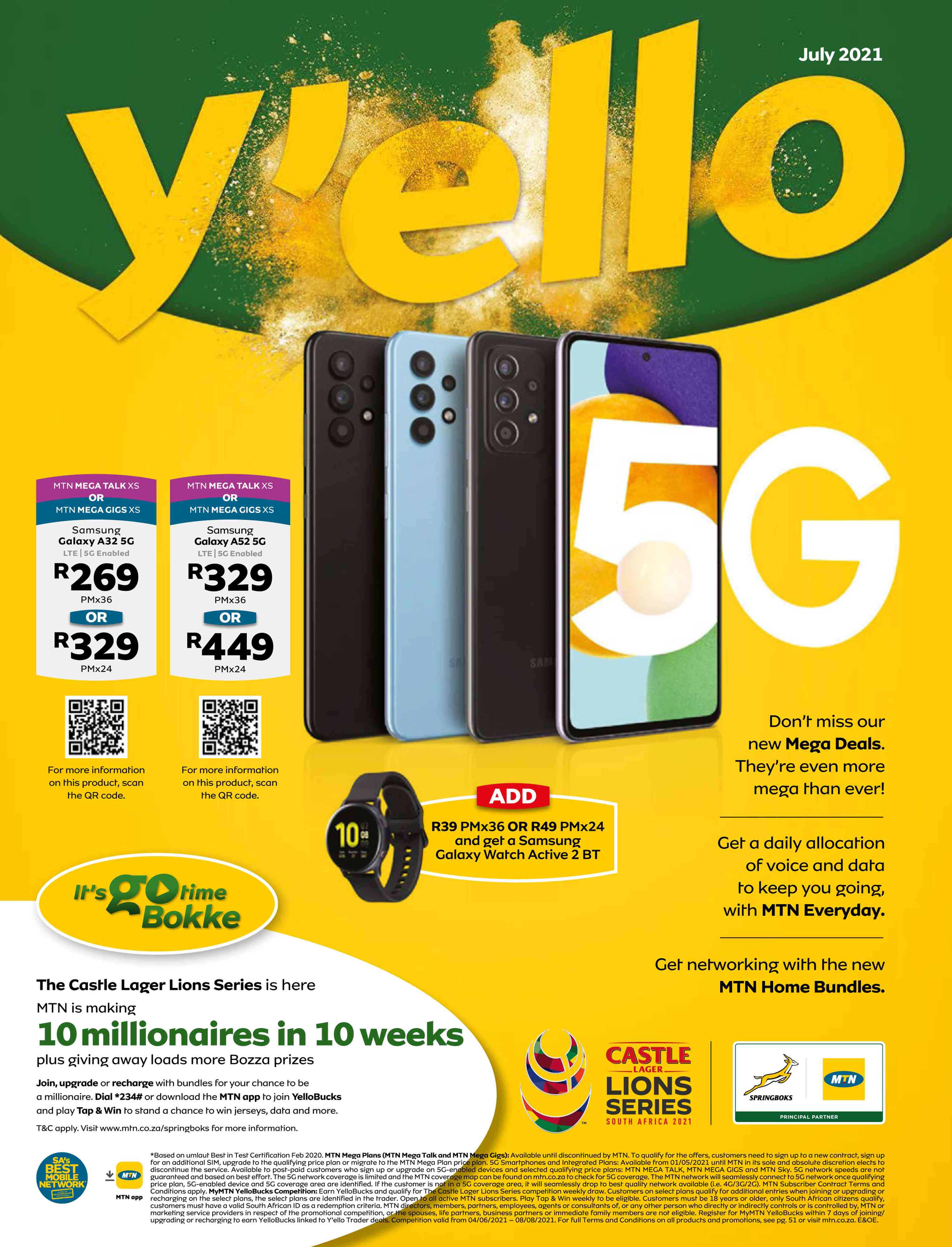 Special Samsung Galaxy A52 LTE 5G Enabled On MTN Mega Talk XS Or On MTN