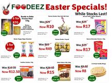 Foodeez : Easter Specials (11 April - 18 April 2022)