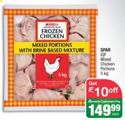 Spar IQF Mixed Chicken Portions-5kg Each