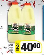 Spar Full Cream Maas-For 2 x 2kg