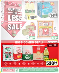 SPAR EASTERN CAPE : Our Best For Less (26 October - 7 November 2021) Valid In | Amahlathi, Bedford, Buffalo Flats, Cala, Centane, Hankey, Idutywa, Indwe, Kwa-Fetting, Komga, Lady Frere, Nemato, Ugie, page 1