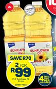 PnP Sunflower Oil-For 2 x 2L