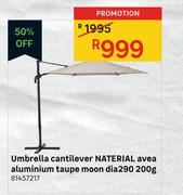 Naterial Umbrella Cantilever Avea Aluminium Taupe Moon Dia 290 200g 81457217
