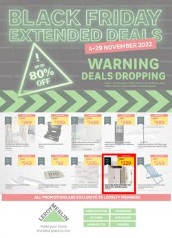 Leroy Merlin : Black Friday Extended Deals (04 November - 29 November 2022), page 1