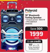 Polaroid 10" Bluetooth Trolley Speaker 346033-Each