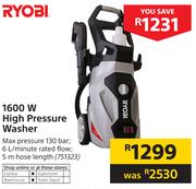 Ryobi 1600W High Pressure Washer