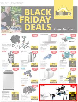 Builders : Black Friday Deals (1 November - 8 November 2021), page 1
