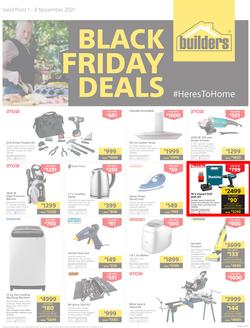 Builders : Black Friday Deals (1 November - 8 November 2021), page 1
