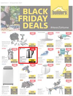 Builders : Black Friday Deals (1 November - 8 November 2021), page 1