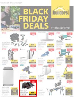 Builders : Black Friday Deals (1 November - 8 November 2021), page 1
