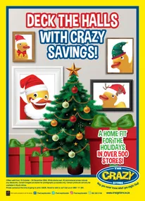 The Crazy Store : Deck The Halls With Crazy Savings (15 October - 24 December 2024)