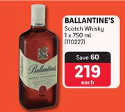 Ballantine's Scotch Whisky-750ml