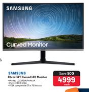 Samsung 32" (81cm) Curved LED Monitor LC32R500FHAXXA