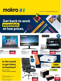Makro : Get Back To Work Essentials At Low Prices (07 January - 03 February 2024)