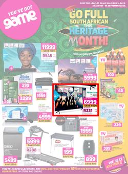 Game : Heritage Month (23 August - 05 September 2023), page 1