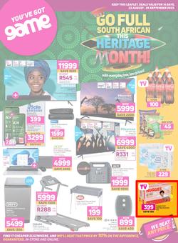 Game : Heritage Month (23 August - 05 September 2023), page 1