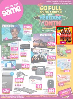 Game : Heritage Month (23 August - 05 September 2023), page 1
