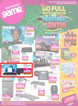 Game : Heritage Month (23 August - 05 September 2023), page 1