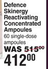 Bionike Defence Skinergy Reactivating Concentrated Ampoules 60 Single Dose Ampoules