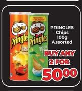 Pringles Chips Assorted-For Any 2 x 100g