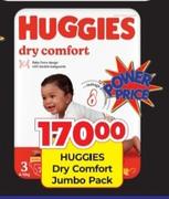 Huggies Dry Comfort Jumbo Pack