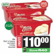 Ola Rich n Creamy Ice Cream Assorted-For 2 x 1.8L