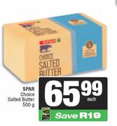 Spar Choice Salted Butter-500g