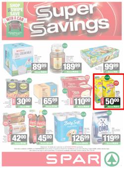 SPAR & SUPERSPAR KwaZulu-Natal (Town) : Super Savings (23 March - 07 April 2026), page 1