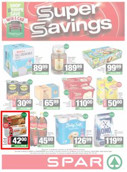 SPAR & SUPERSPAR KwaZulu-Natal (Town) : Super Savings (23 March - 07 April 2026), page 1