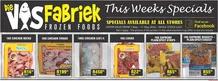Die Visfabriek : This Weeks Specials (07 May - 11 May 2025 While Stocks Last)