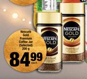 Nescafe Gold Premium Coffee Jar (Selected)-200g Each