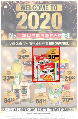 SUPER SPAR Eastern Cape : Welcome To 2020 (27 Dec 2019 - 5 Jan 2020), page 1