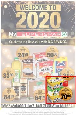 SUPER SPAR Eastern Cape : Welcome To 2020 (27 Dec 2019 - 5 Jan 2020), page 1