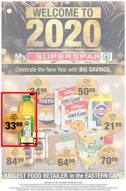 SUPER SPAR Eastern Cape : Welcome To 2020 (27 Dec 2019 - 5 Jan 2020), page 1