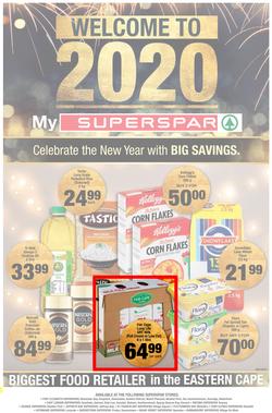 SUPER SPAR Eastern Cape : Welcome To 2020 (27 Dec 2019 - 5 Jan 2020), page 1
