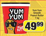 Yum Yum Smooth Peanut Butter-1kg