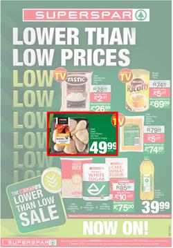SUPERSPAR COUNTRY EASTERN CAPE : Lower Than Low Prices (23 February - 7 March 2021), page 1