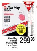 Slow. Mag Fizzies Value Pack-2 x 30 Fizzies 