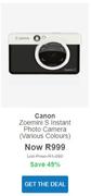 Canon Zeomini S Instant Photo Camera
