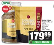 Douwe Egberts Instant Coffee Jar 200g Or Doy Pack 230g-Each