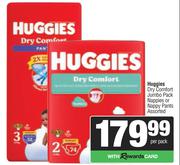 Huggies Dry Comfort Jambo Pack Nappies Or Nappy Pants-Per Pack