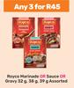 Royco Marinade Or Sauce Or Gravy Assorted-For Any 3 x 32g, 38g, 39g