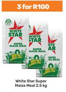 White Star Super Maize Meal-For 3 x 2.5Kg
