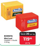 Bonnita Mini Loaf (Cheddar or Gouda)-Per Kg
