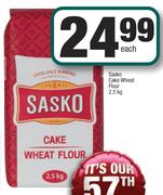 Sasko Cake Wheat Flour-2.5Kg Each