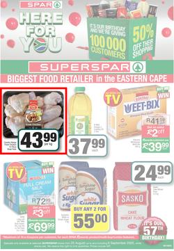 SUPERSPAR EASTERN CAPE : Here For You (25 August - 6 September 2020), page 1