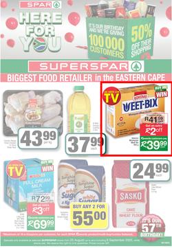 SUPERSPAR EASTERN CAPE : Here For You (25 August - 6 September 2020), page 1
