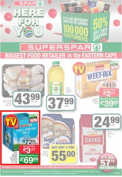 SUPERSPAR EASTERN CAPE : Here For You (25 August - 6 September 2020), page 1